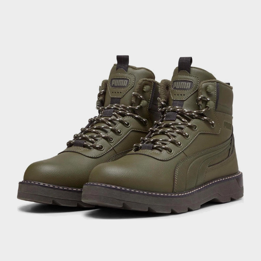 Puma Mens Desierto V3 Boot Olive 180923 Olive Tekkie Town