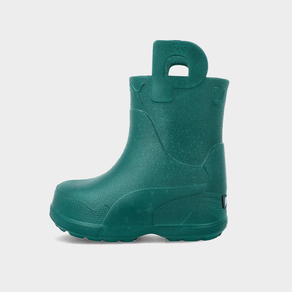 Puma Junior Kids Rain Boot Green Boots