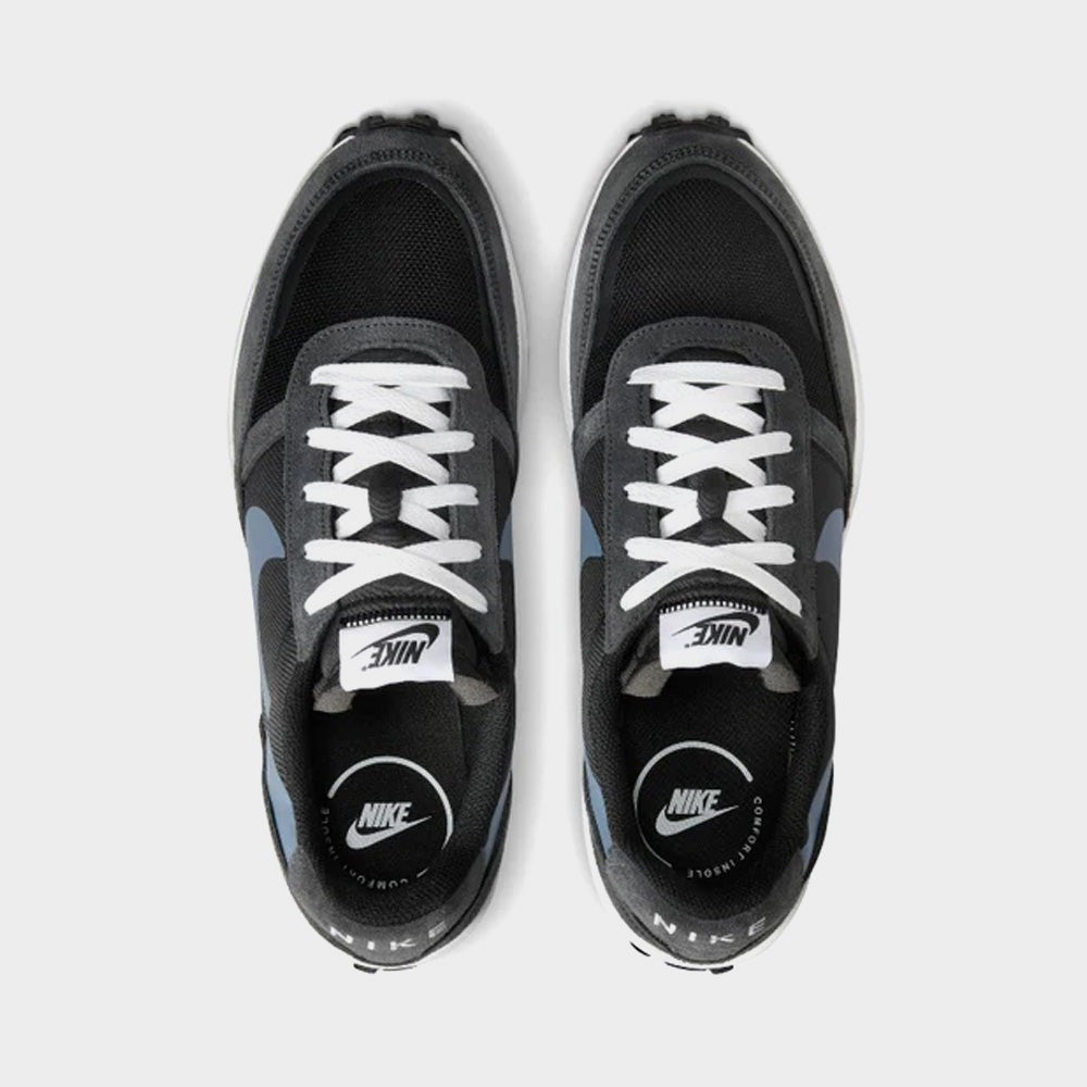 Nike Mens Waffle Debut Sneaker Black/white _ 180936 _ Black