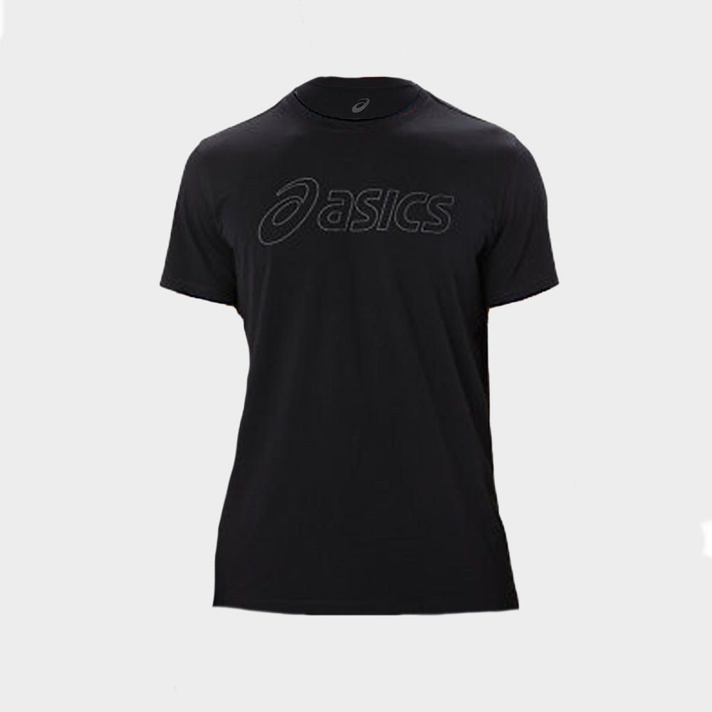 Asics Mens Logo SS Tee Black _ 180952 _ Black