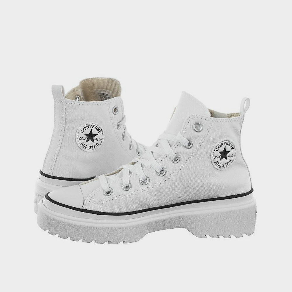 Youth Chuck Taylor All Star Lugged Lift Platform _ 180968 _ White