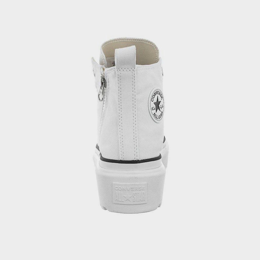 Youth Chuck Taylor All Star Lugged Lift Platform _ 180968 _ White