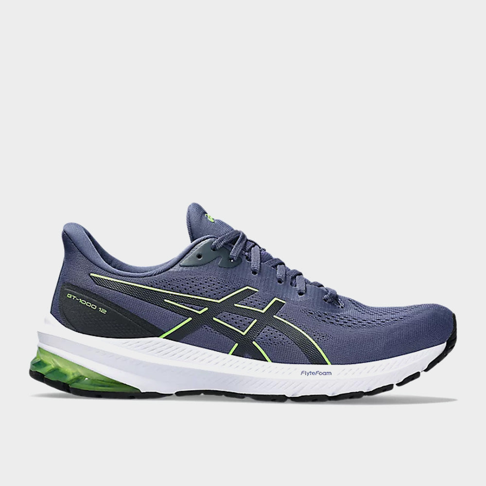 Asics Mens GT-1000 12 Performance Running Blue/green _ 180998 _ Blue ...