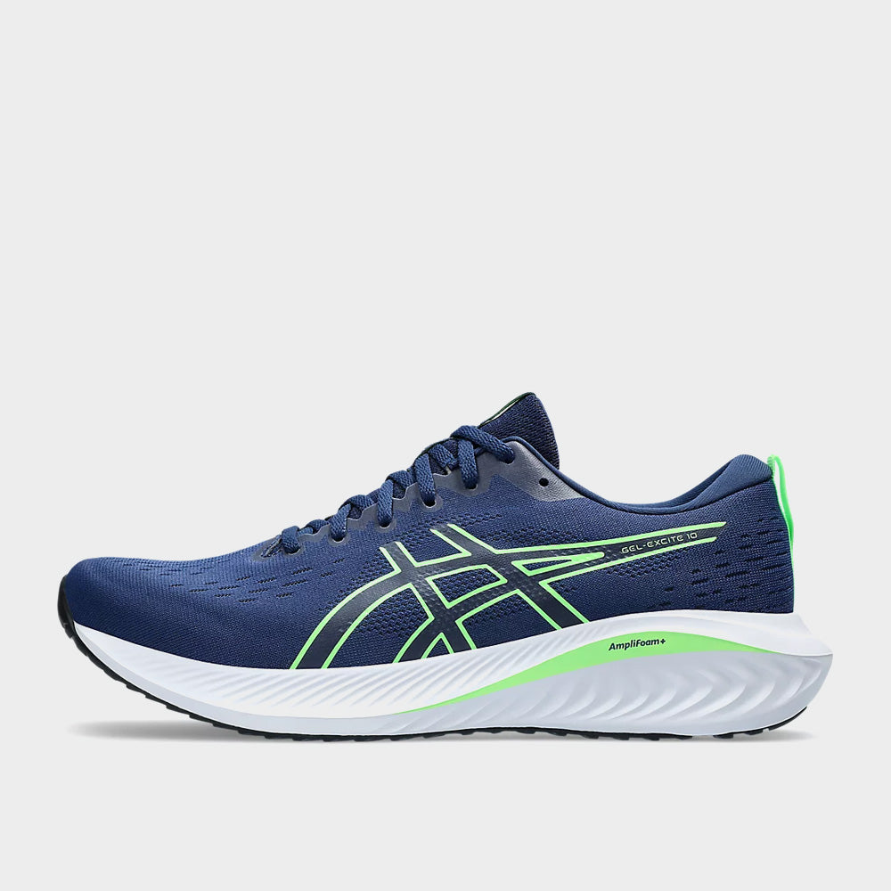 Asics Mens GeL-Excite 10 Performance Running Blue/green _ 181001 _ Blu ...