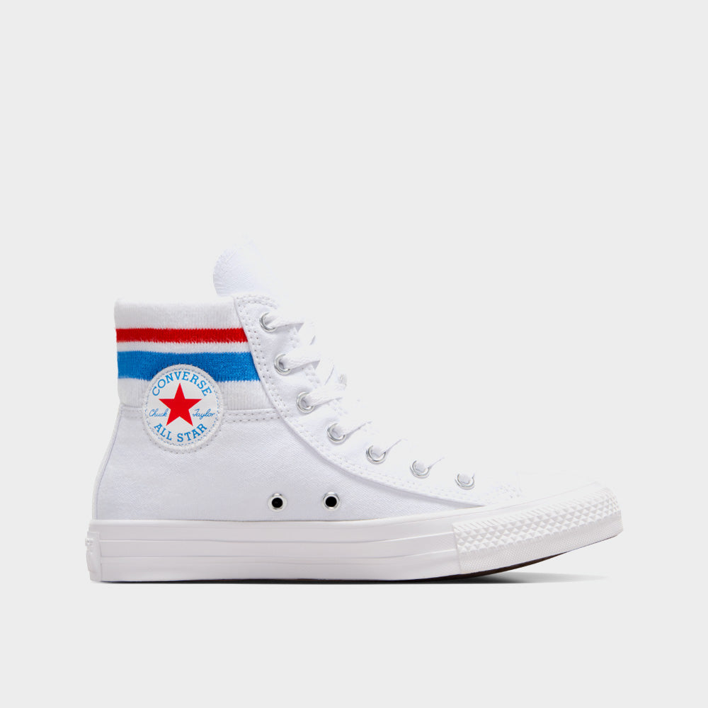 Converse Youth Chuck Taylor All Star Retro Sport Sneaker White/Multi _ 181077 _ White