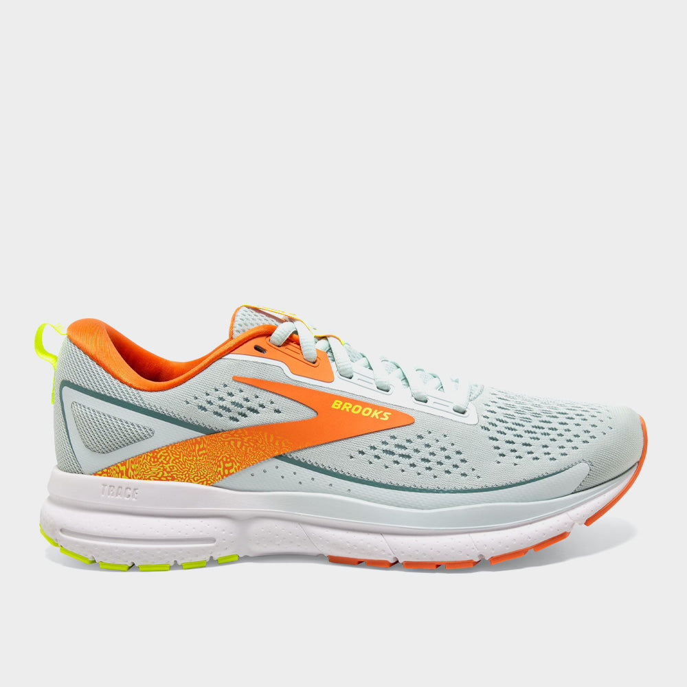 Brooks Women's Trace 3 Performance Running Grey/orange _ 181108 _ Grey ...