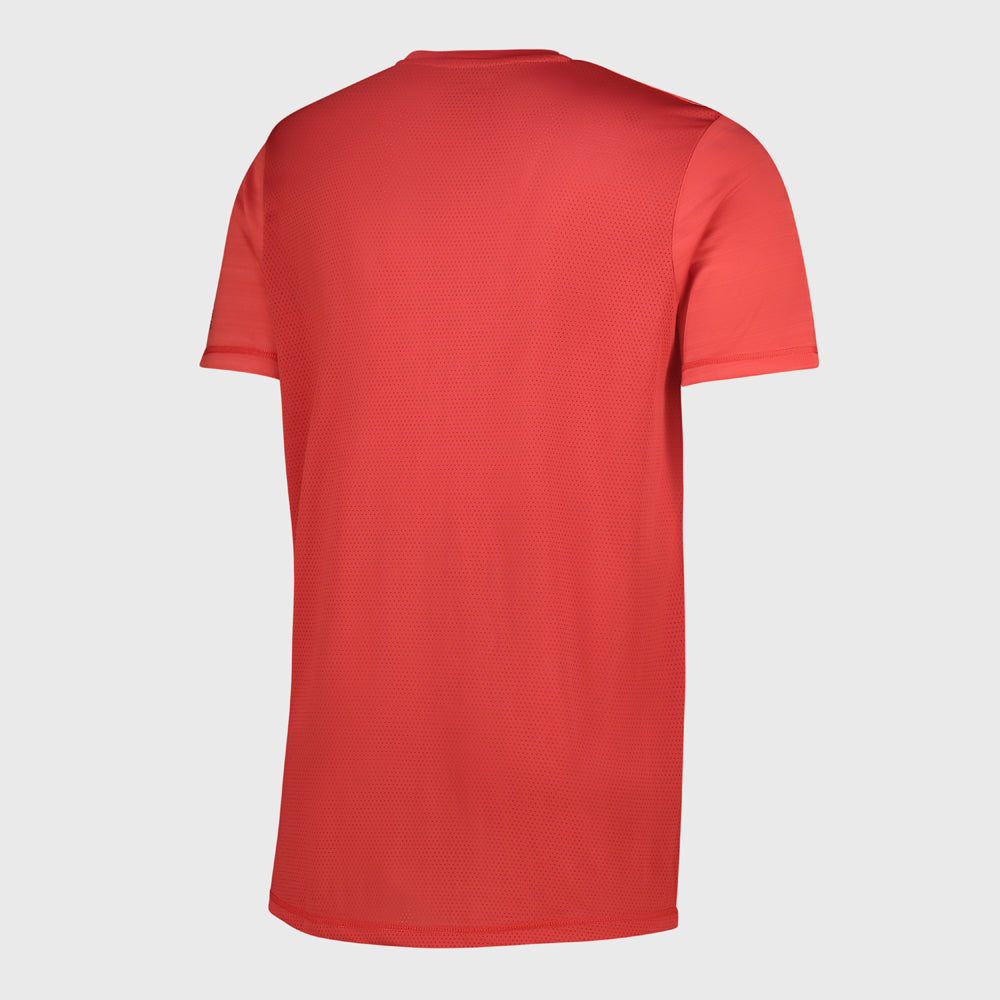 Umbro Mens Pro Training Marl Poly Tee Red _ 181263 _ Red