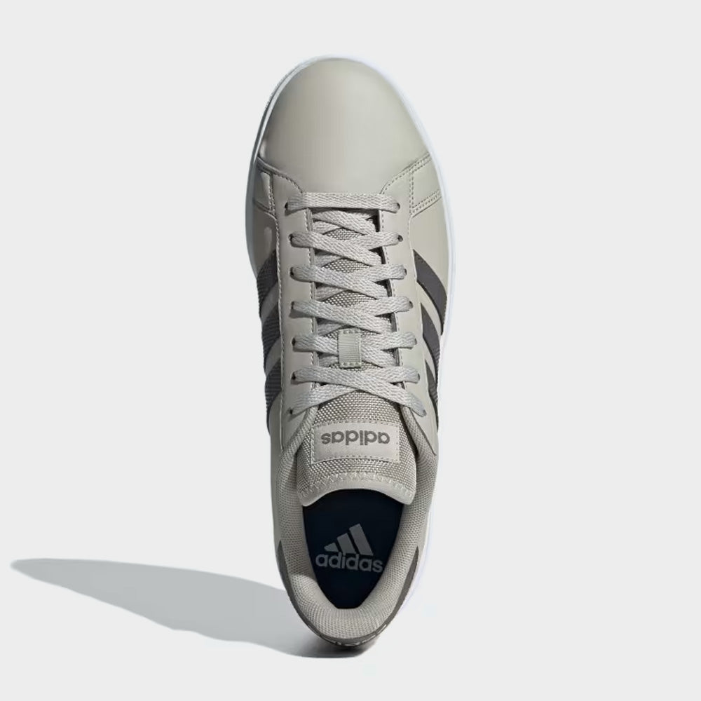 Adidas Mens Grand Court Base 2.0 Sneaker Beige _ 181280 _ Beige