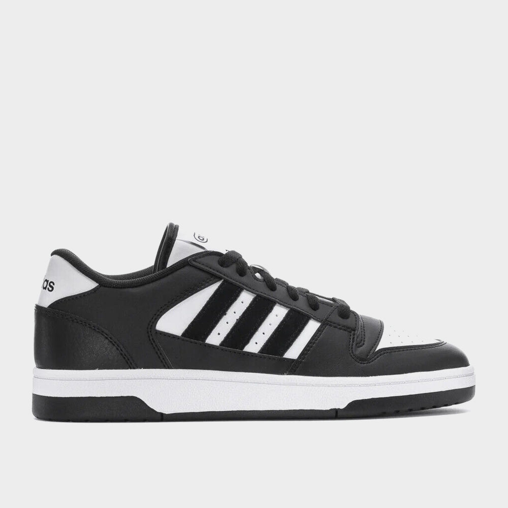 Adidas Mens Break Start Low Sneaker Black/White _ 181323 _ Black ...