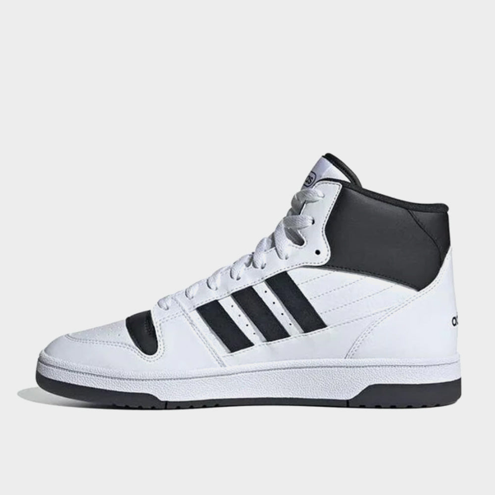 Adidas Mens Break Start Mid Sneaker White/Black _ 181327 _ White