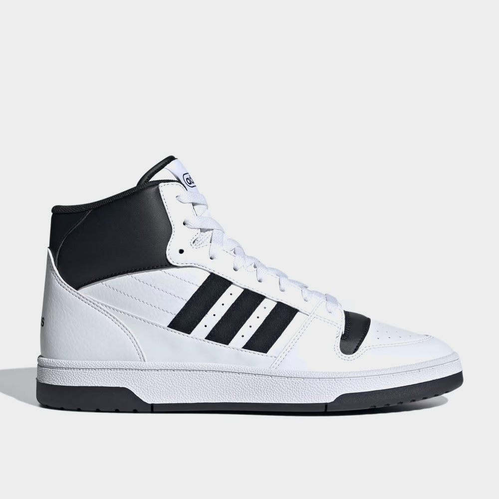 Adidas Mens Break Start Mid Sneaker White/Black _ 181327 _ White