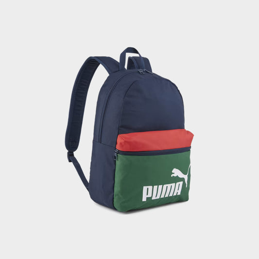 Puma Unisex Phase Backpack Colourblock Navy/Multi _ 181362 _ Navy