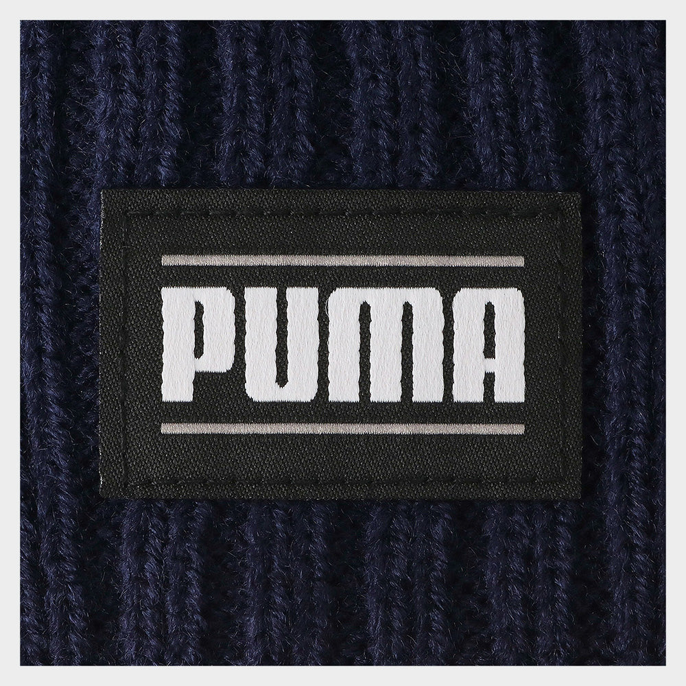 Puma Unisex Ribbed Classic Cuff Beanie Blue _ 181379 _ Blue