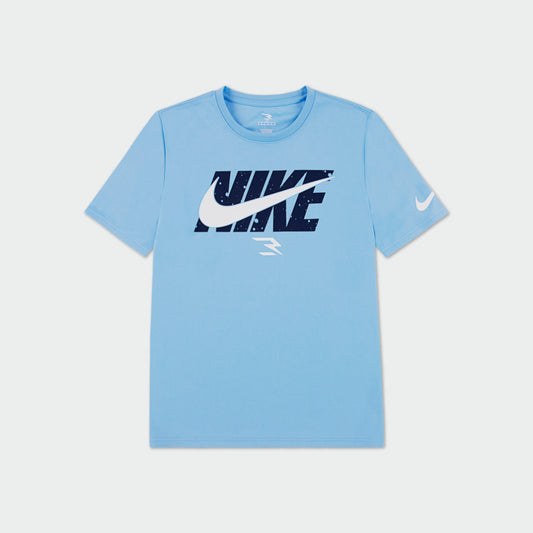 Nike 3Brand Wordblock Tee Blue