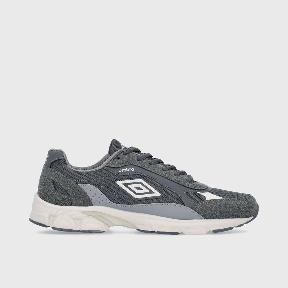 Umbro Mens Orelle Sneaker Grey/white _ 181414 _ Grey