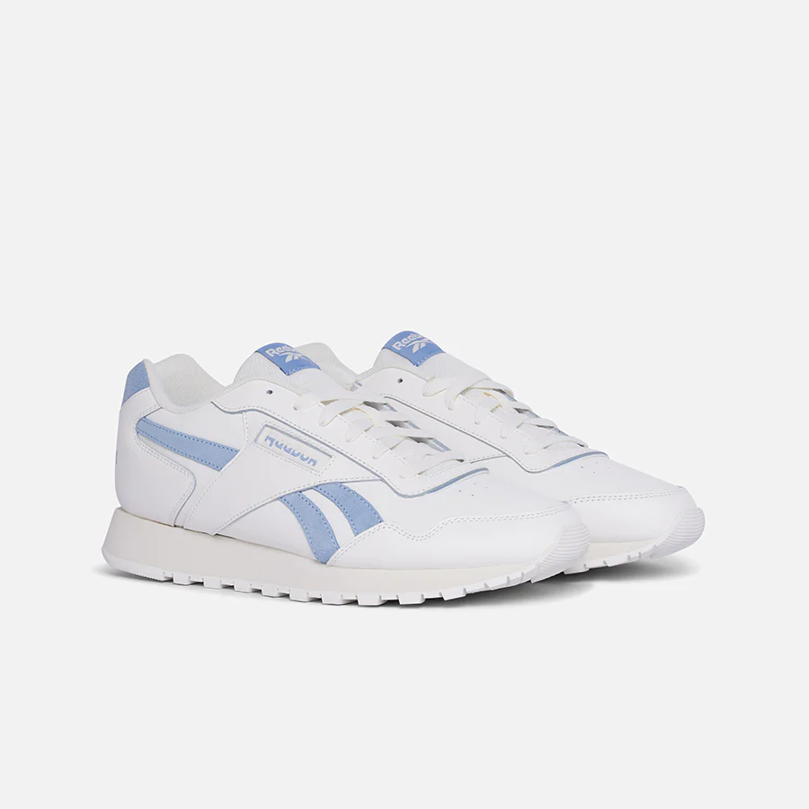Reebok Mens Glide Sneaker White/blue _ 181479 _ White