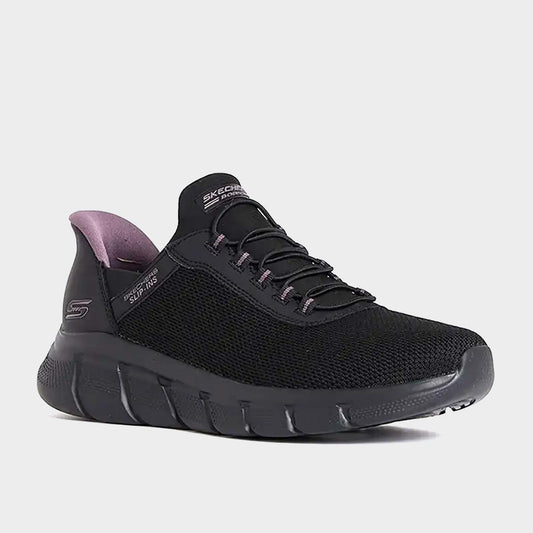 Skechers Women's Bobs B Flex Sneaker Black/violet _ 181499 _ Black