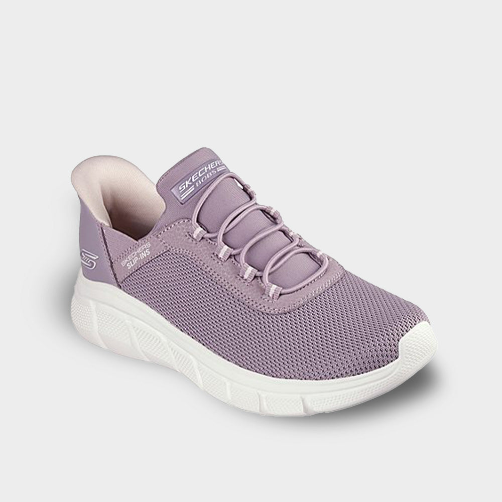 Skechers Women's Bobs B Flex Sneaker Violet/white _ 181500 _ Violet