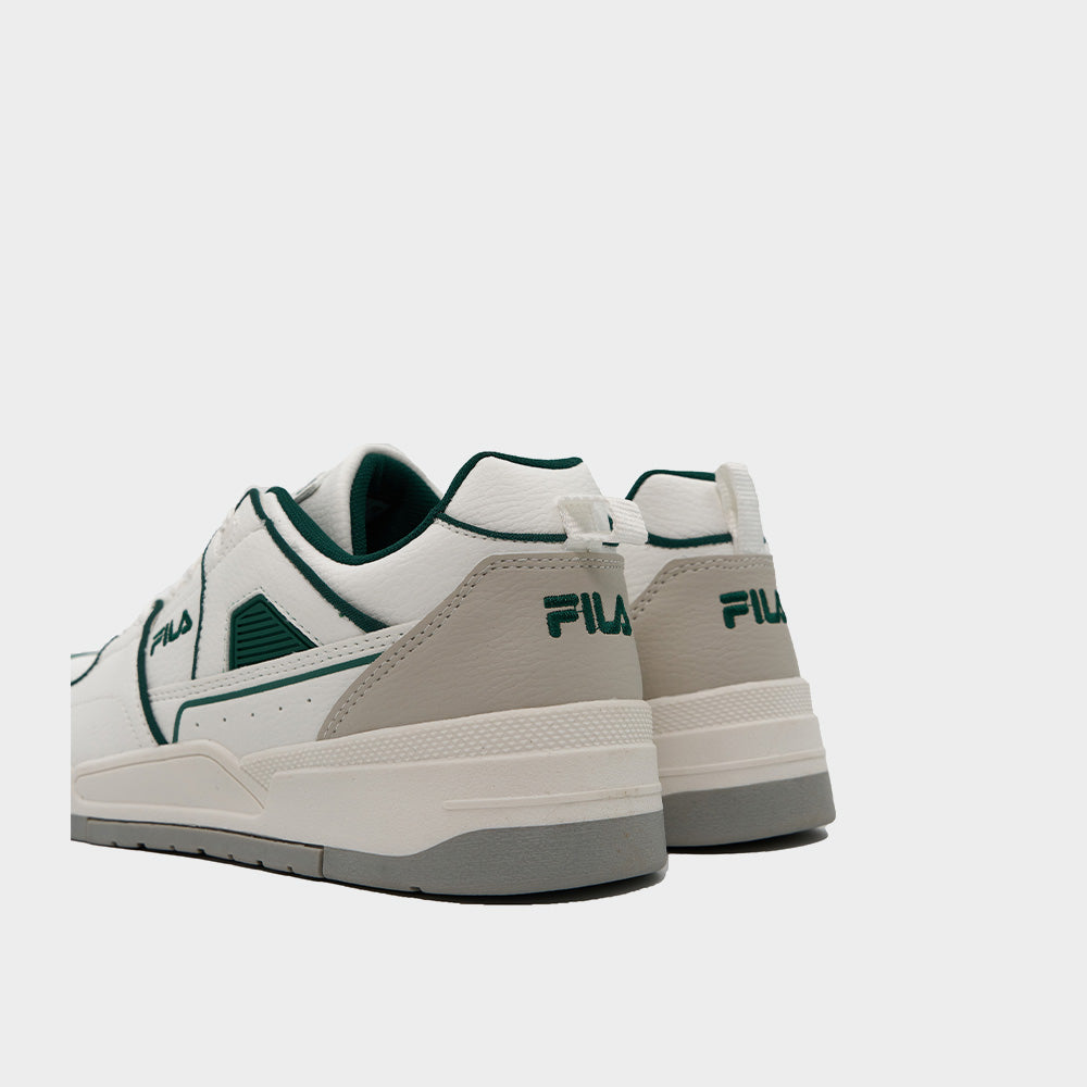 Fila Mens Landon Sneaker White green 181558 White Tekkie Town