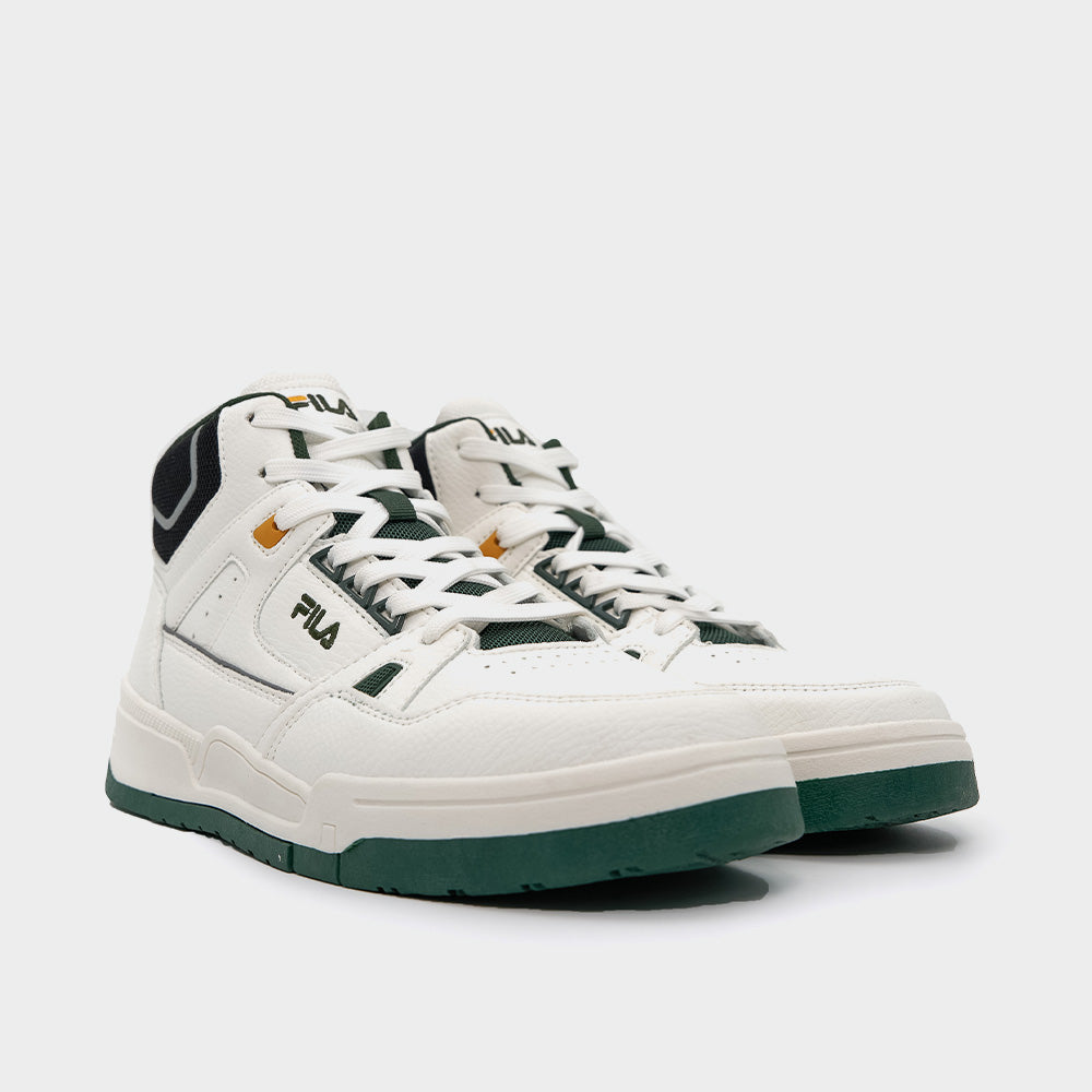 Fila Mens Nolan Sneaker White/ Green _ 181559 _ White