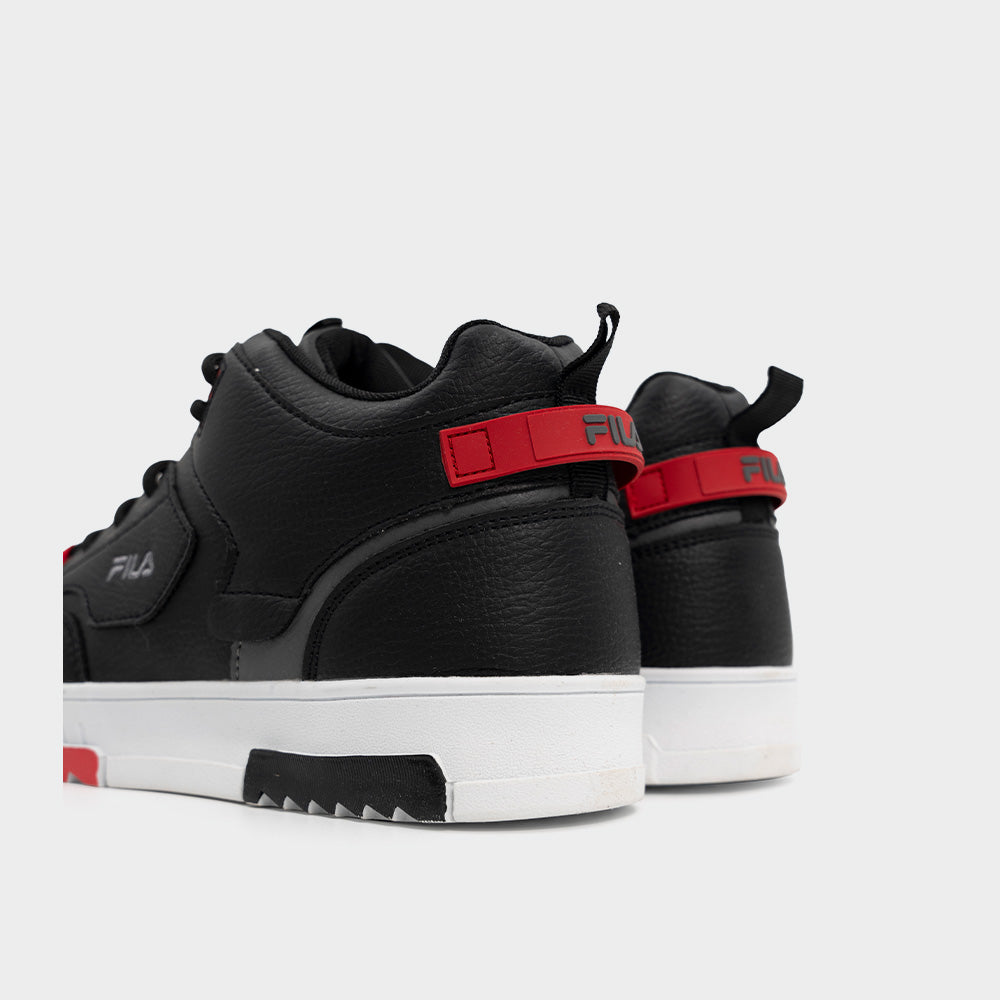 Fila Mens Bennett Sneaker Black/red _ 181560 _ Black