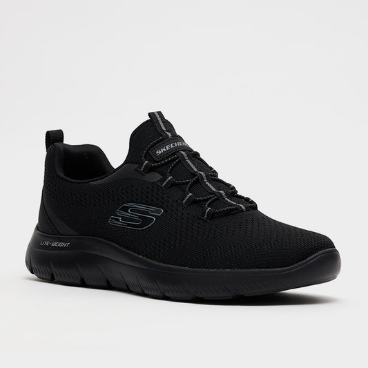 SKECHERS MENS Summits Sneakers BLACK