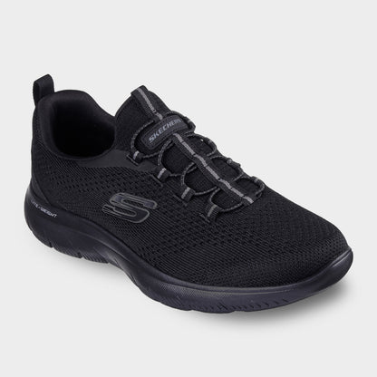 Skechers Mens Summits Sneakers Black