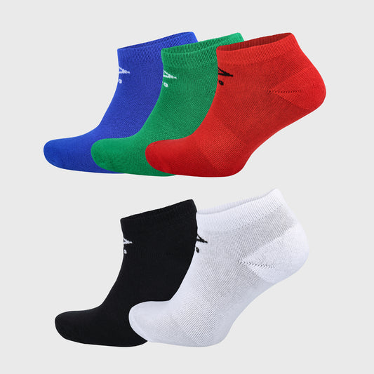 UMBRO 5 Pack Anklet Sock WHITE