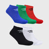 UMBRO 5 Pack Anklet Sock WHITE