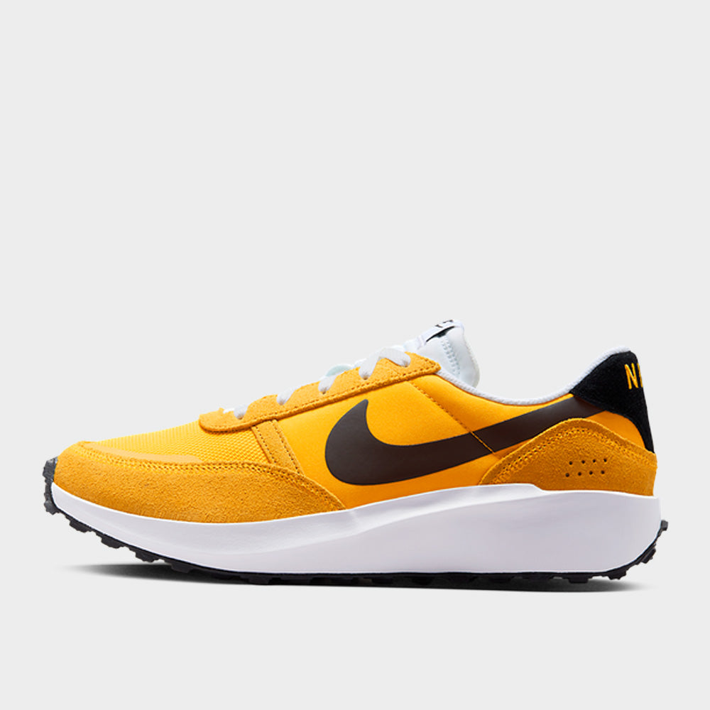 Nike Mens Waffle Debut Sneaker Orange black 181609 Orange Tekkie Town