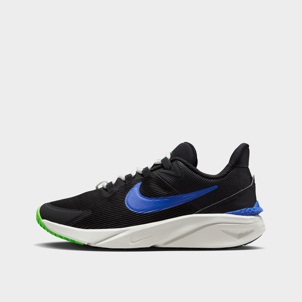 Nike Youth Star Runner 4 Sneaker Black/blue _ 181624 _ Black