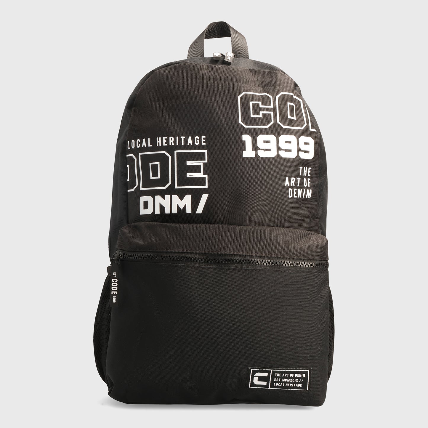 Code Unisex Aop Backpack Black/White _ 181664 _ Black