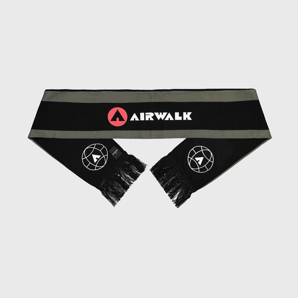Airwalk Unisex Printed Scarf Black/Multi _ 181692 _ Black