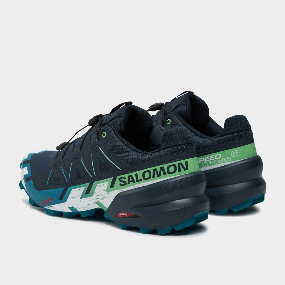 Salomon Mens Speedcross 6 Trail Running Blue/grey _ 181708 _ Blue
