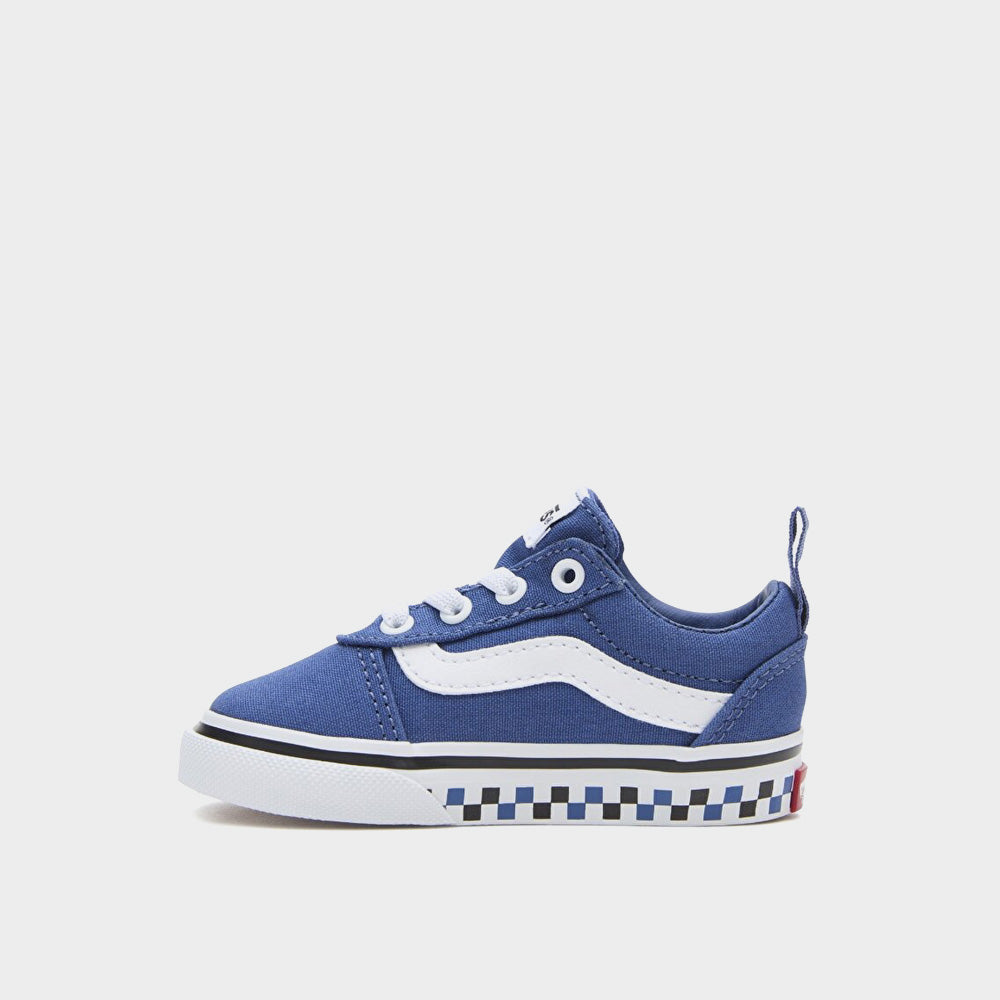 Vans Infants TD Ward Slip On Sneakers Blue/White _ 181739 _ Blue