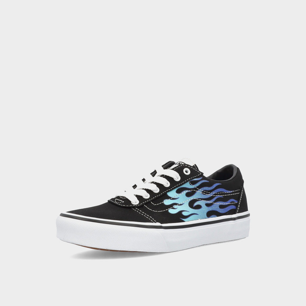 Vans Kids Ward Sneaker Black/Blue _ 181740 _ Black