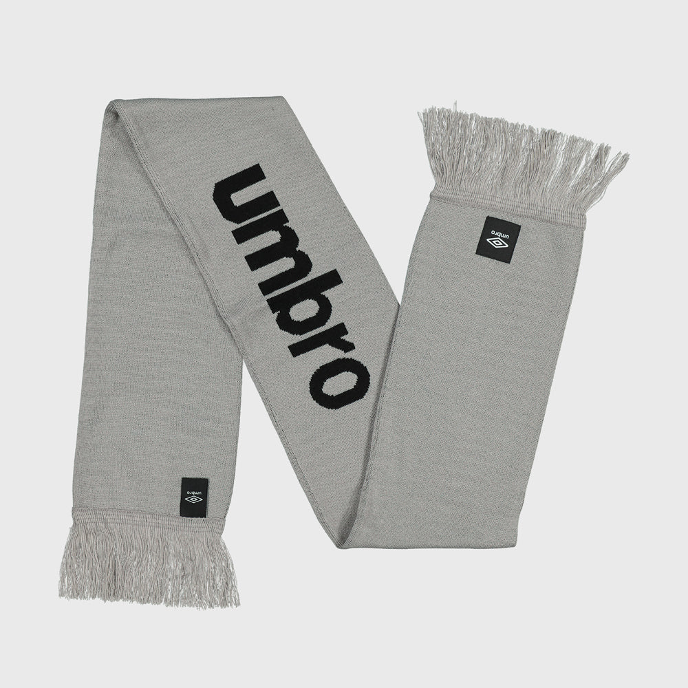 Umbro Unisex Printed Scarf Grey/Black _ 181769 _ Grey