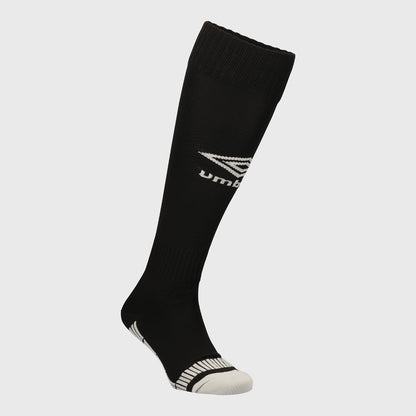 UMBRO SINGLE FOOTBALL SOCK BLACK