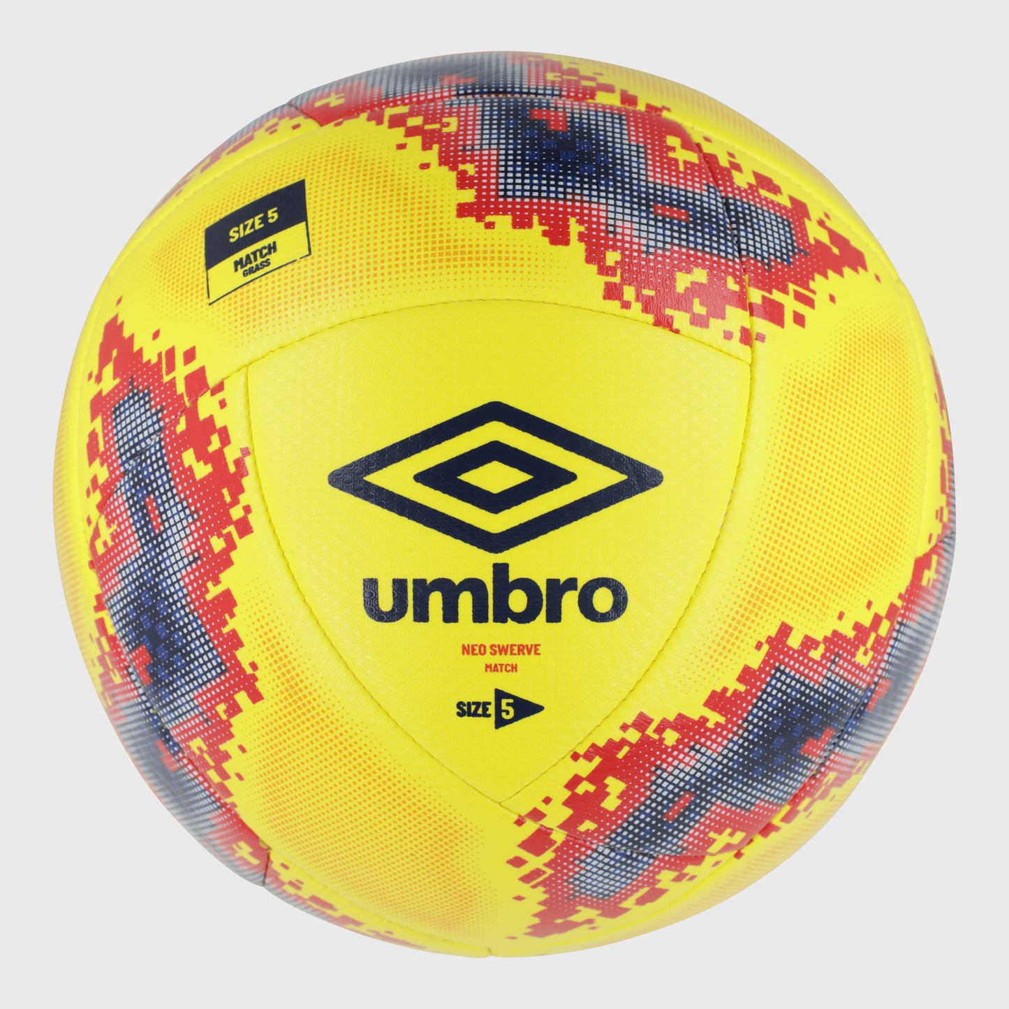 Umbro Unisex Neo Swerve Match Football Red/Yellow _ 181829 _ Red