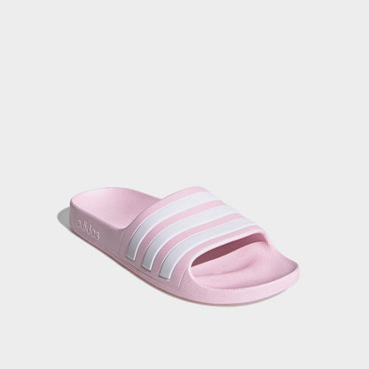 Adidas Girls Adilette Aqua Slides Pink