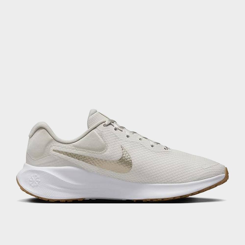 Nike Women's Revolution 7 Sneaker Beige/White _ 181958 _ Beige