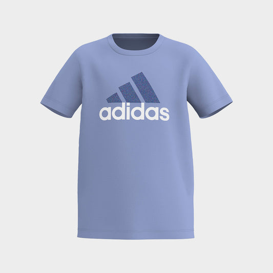 Adidas Essentials Big Logo 2 Tee Blue _ 181993 _ Blue