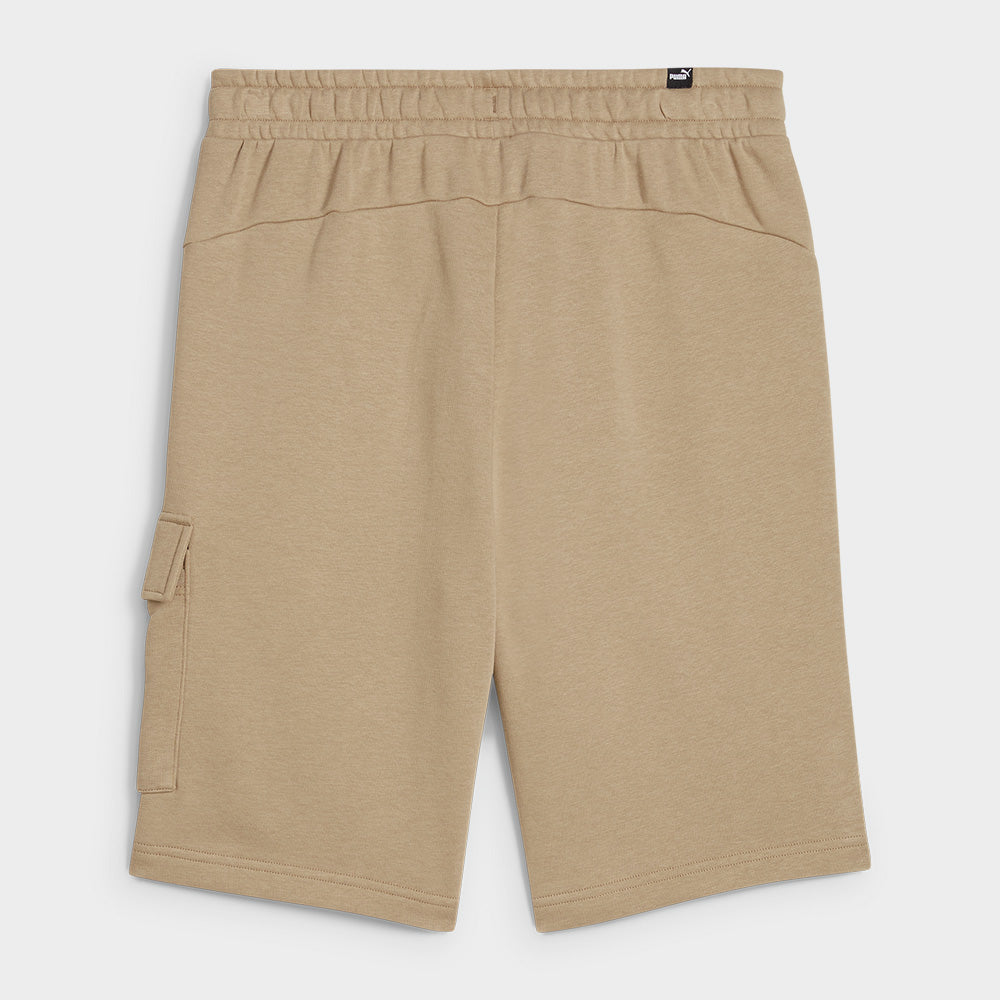 Puma Mens Essentials Cargo Shorts Beige _ 182006 _ Beige