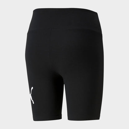 Puma Womens Essential  Logo Short Leggings Black