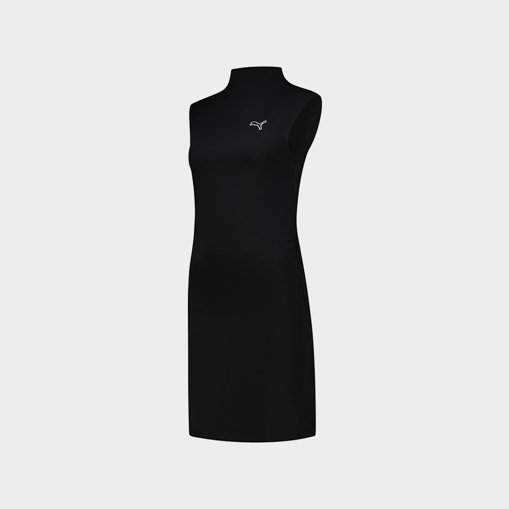Puma Womens Better Essentials Sleeveless Dress Black/White _ 182028 _ Black