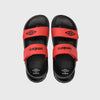 Umbro Mens Embossed Strap Sandals Red