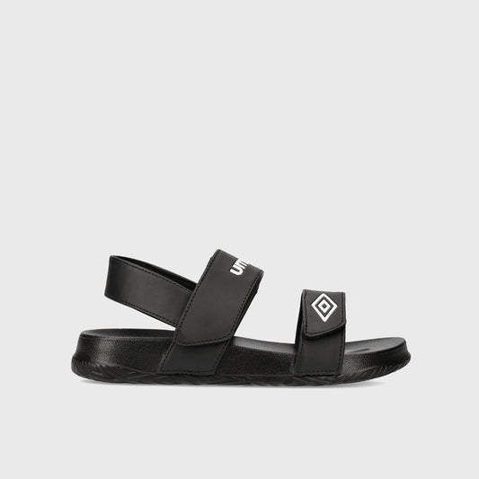 Umbro Womens Embossed Strap Sandals Black