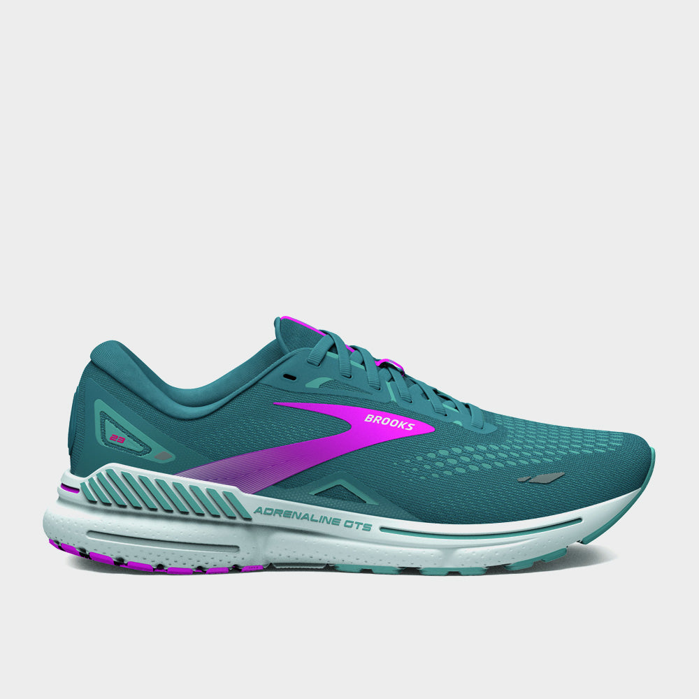 Brooks Women's Adrenaline Gts 23 Performance Running Blue/pink _ 182142 _ Blue