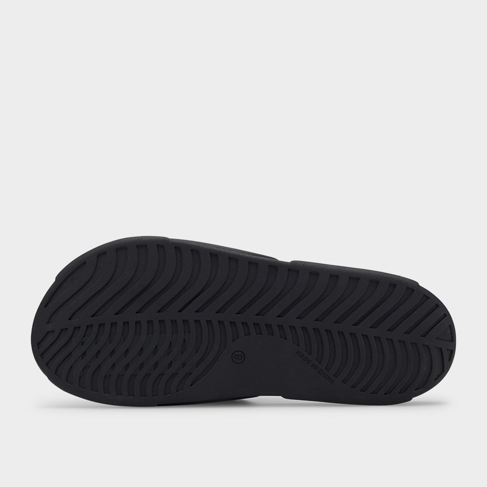 Puma Mens Royalcat Comfort Slide Black/White _ 182157 _ Black