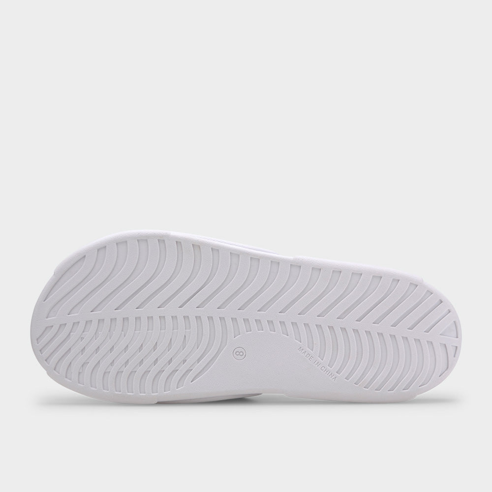 Puma Mens Royalcat Comfort Slide White/Black _ 182158 _ White